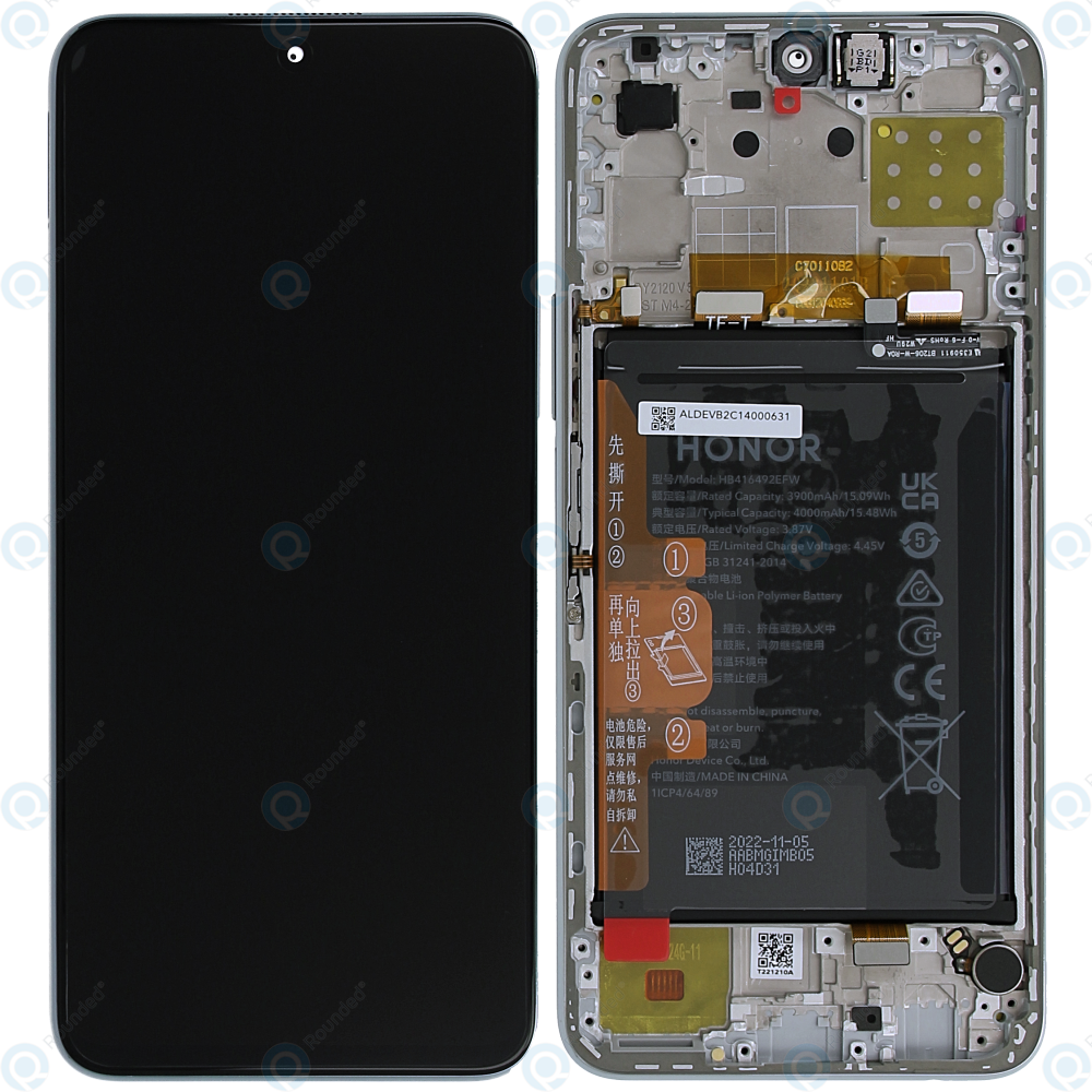 Huawei Honor X8 TFY LX1 TFY LX2 TFY LX3 Display Module Front Cover