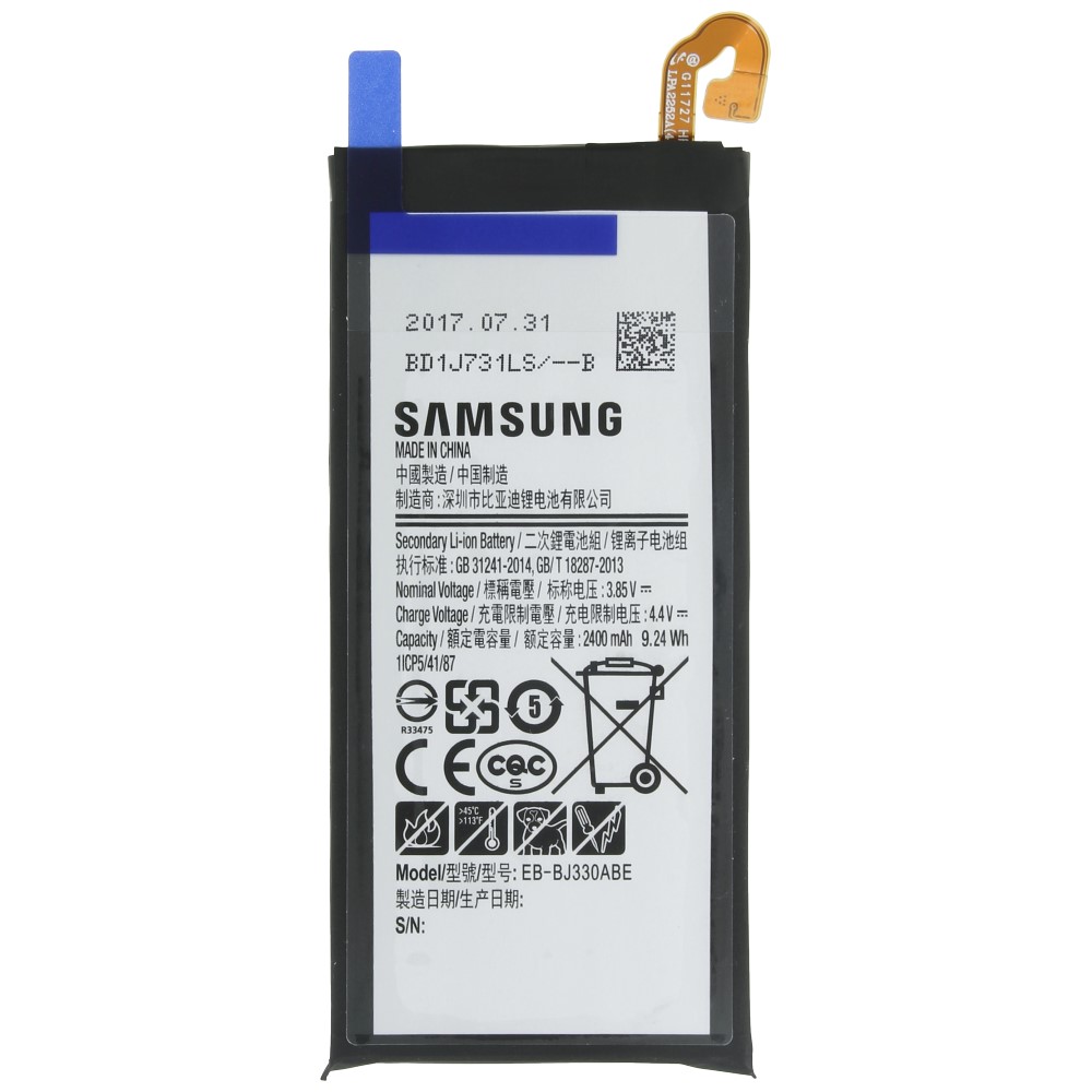 Samsung Galaxy J3 17 Sm J330f Battery Eb Bj330abe 2400mah Gh43 a