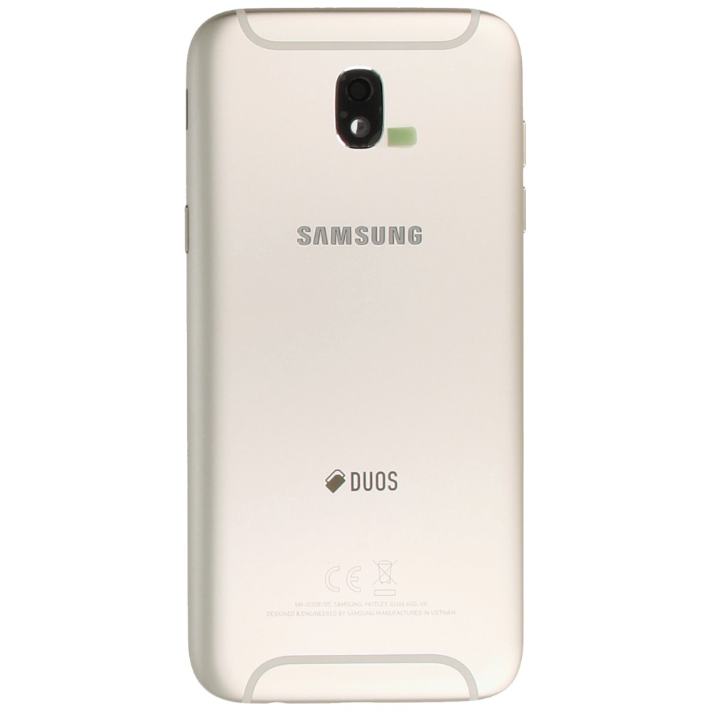 Samsung Galaxy J5 17 Sm J530f Kryshka With Duos Logo Gold Gh c