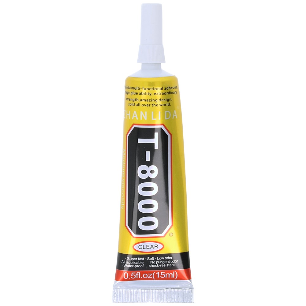 Zhanlida Zhanlida T 8000 Multi Purpose Adhesives Glue Clear 15ml Glue