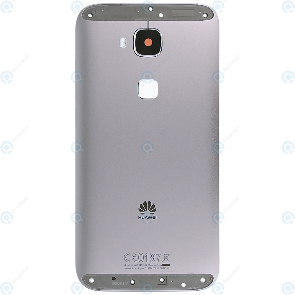 ondergoed breed Baby Huawei G8 (RIO-L01) Battery cover grijs 02350LSQ