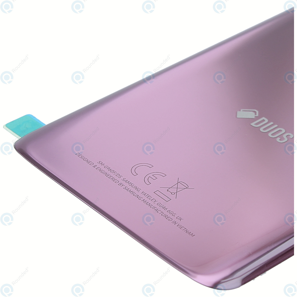 Samsung Galaxy S9 Duos Sm G960fd Battery Cover Lilac Purple Gh b