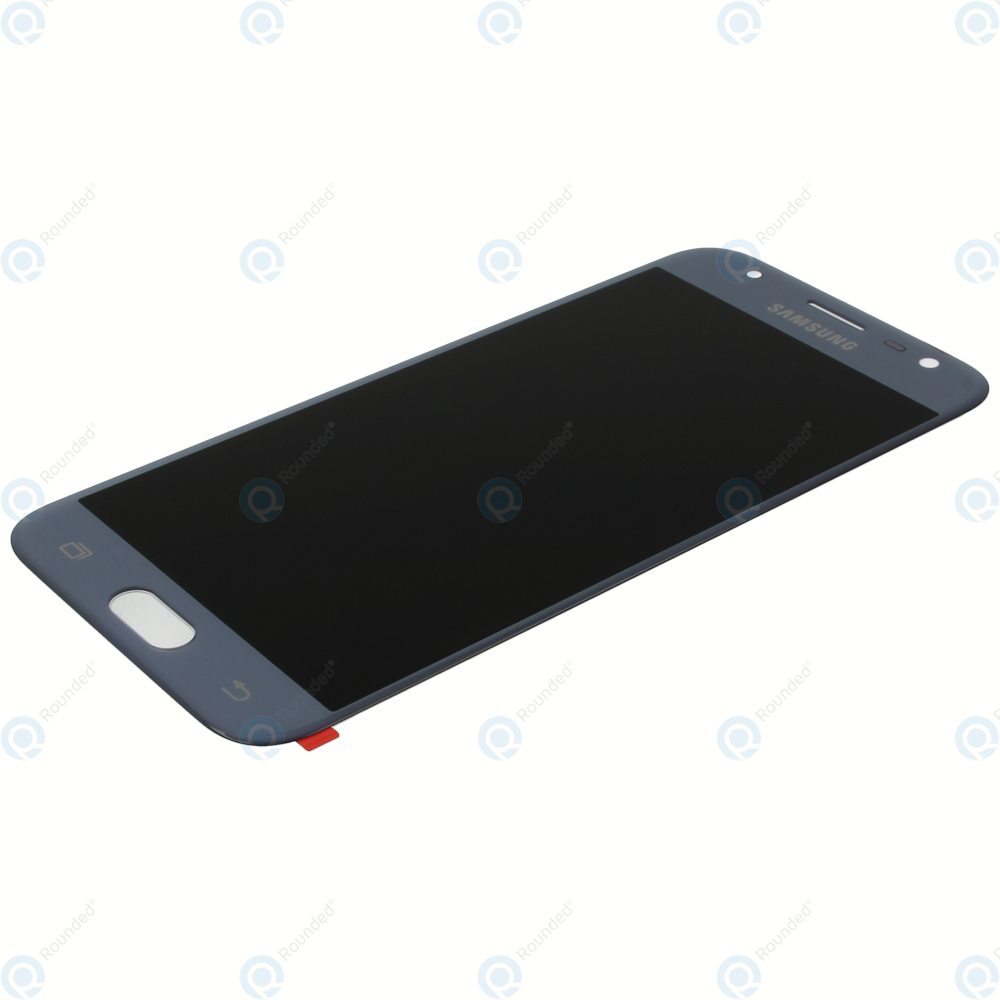 Samsung Galaxy J3 17 Sm J330f Display Module Lcd Digitizer Silver Blue Gh96 a