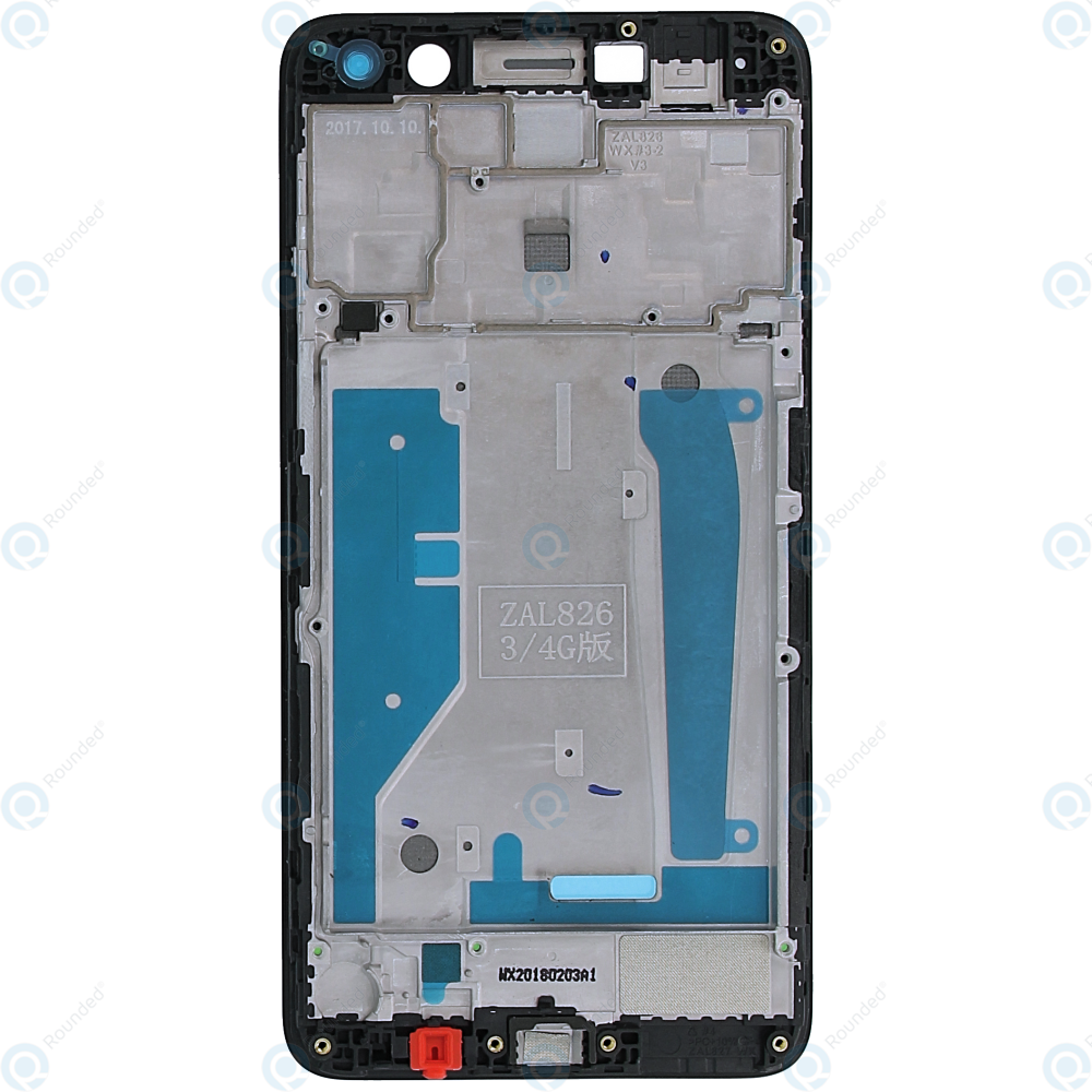 Custodia Per Huawei Nova Young 2017 / Y6 2017 / Y5 2017 / Honor Changwan 6 Con Porta Carte E Supporto, Viola