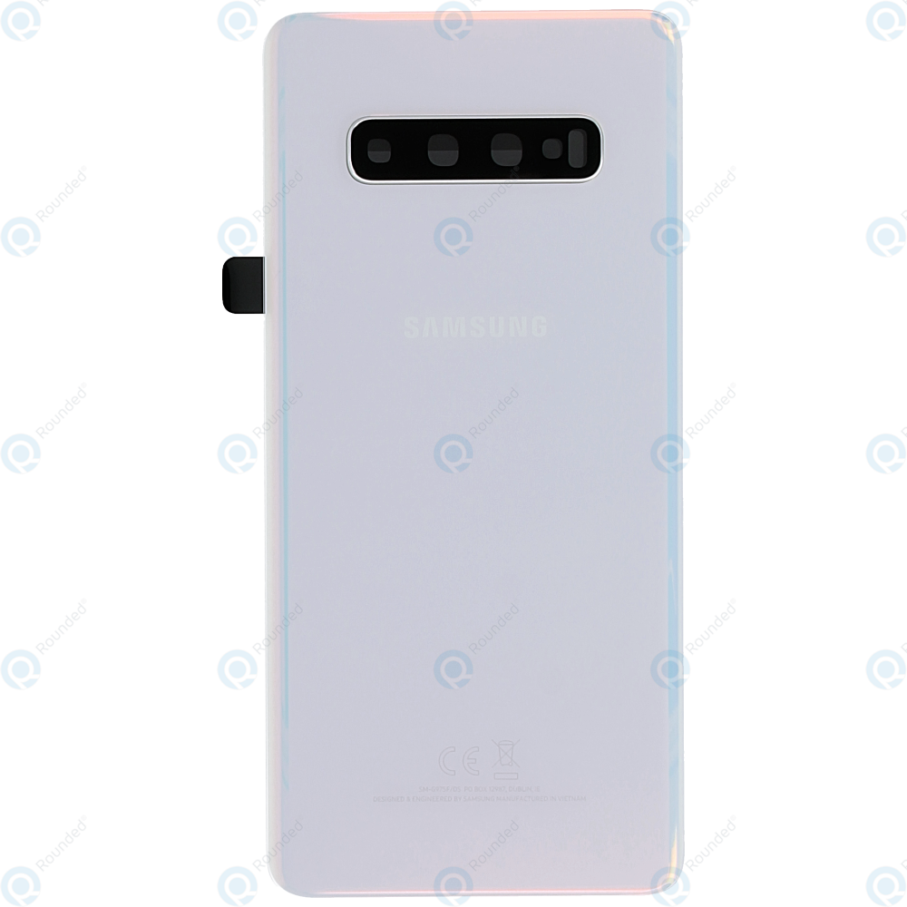 Samsung Galaxy S10 Plus (SM-G975F) Battery cover prism white GH82 