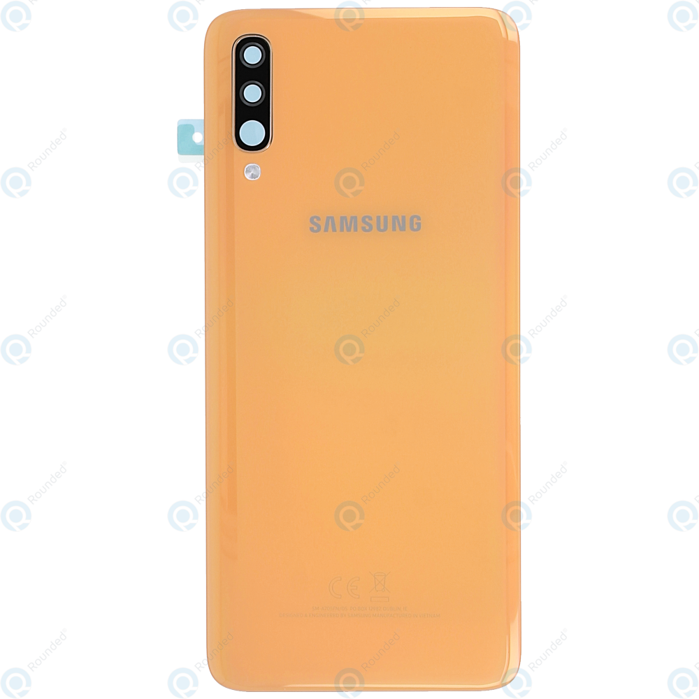 Samsung Galaxy A70 Sm A705f Battery Cover Coral Gh82 19796d