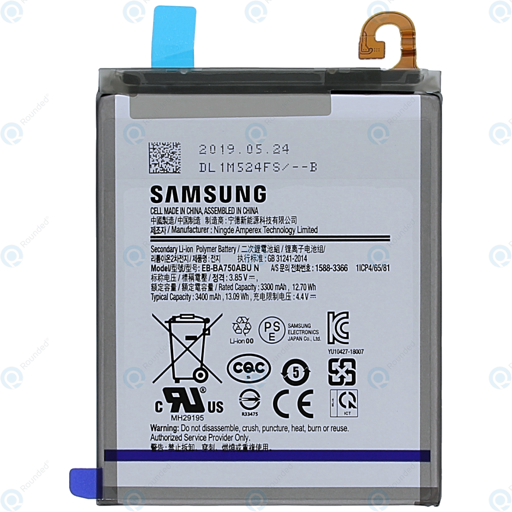 Samsung Galaxy A10 Sm A105f Battery Eb Ba750abu 3300mah Gh82 18689a
