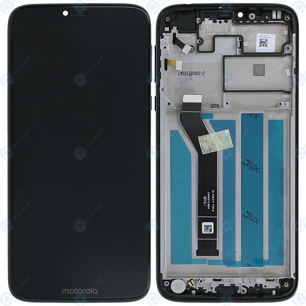 Motorola Moto G7 Power (XT1955) Display unit complete ceramic  black5D68C13152