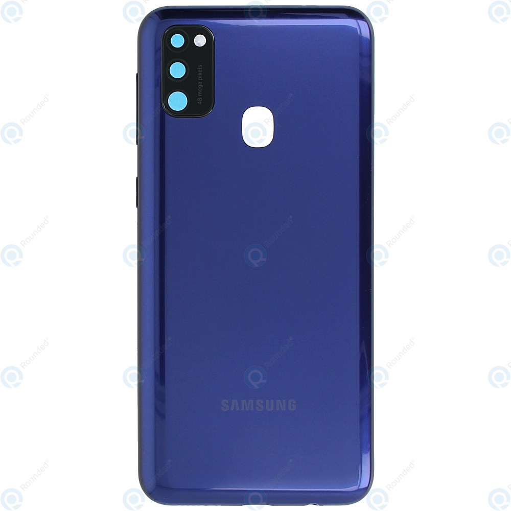 Samsung Galaxy M21 Sm M215f Battery Cover Midnight Blue Gh b