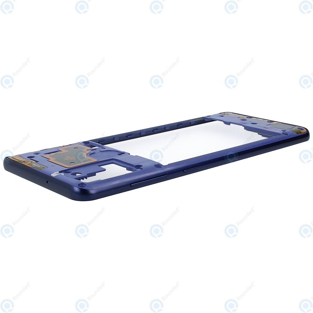 Samsung Galaxy 1s Sm 17f Middle Cover Blue Gh97 c