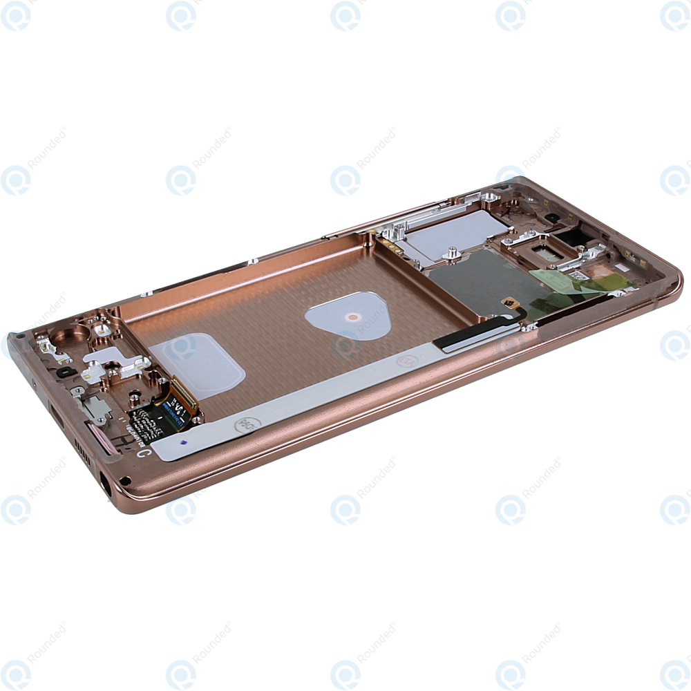 Samsung Galaxy Note 20 Sm N980f Sm N981f Display Unit Complete Mystic Bronzegh82 23495b