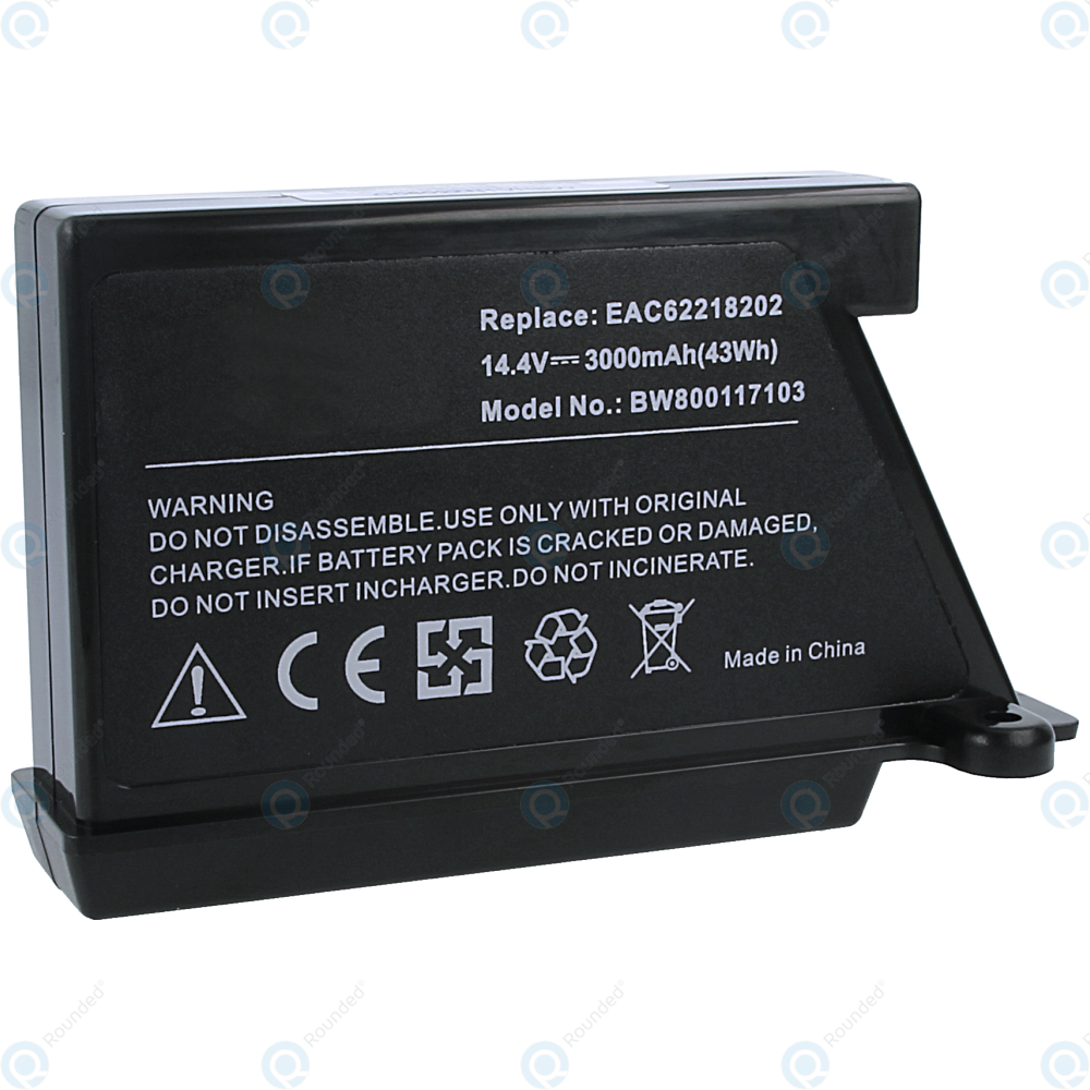 Batteria Compatibile Per LG Hom-Bot VR7412RB, VR7428SP, VR8600RB, VR8600RR: 3400mAh, 14,4V, Li-Ion