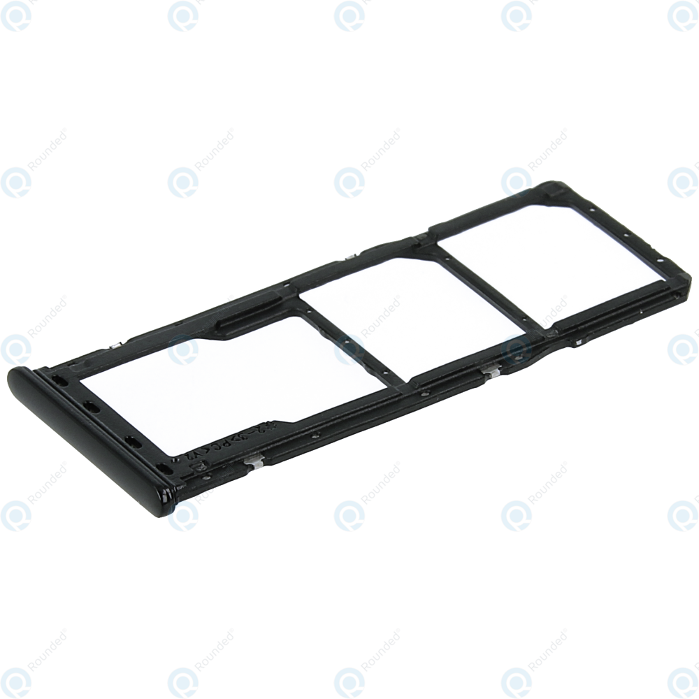 Samsung Galaxy M21 (SM-M215F) Sim tray + MicroSD tray raven black GH98 ...