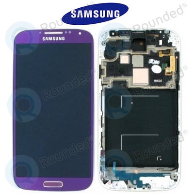 Samsung Galaxy S4 Gt I9505 Display Unit Complete Purplegh97 14655d