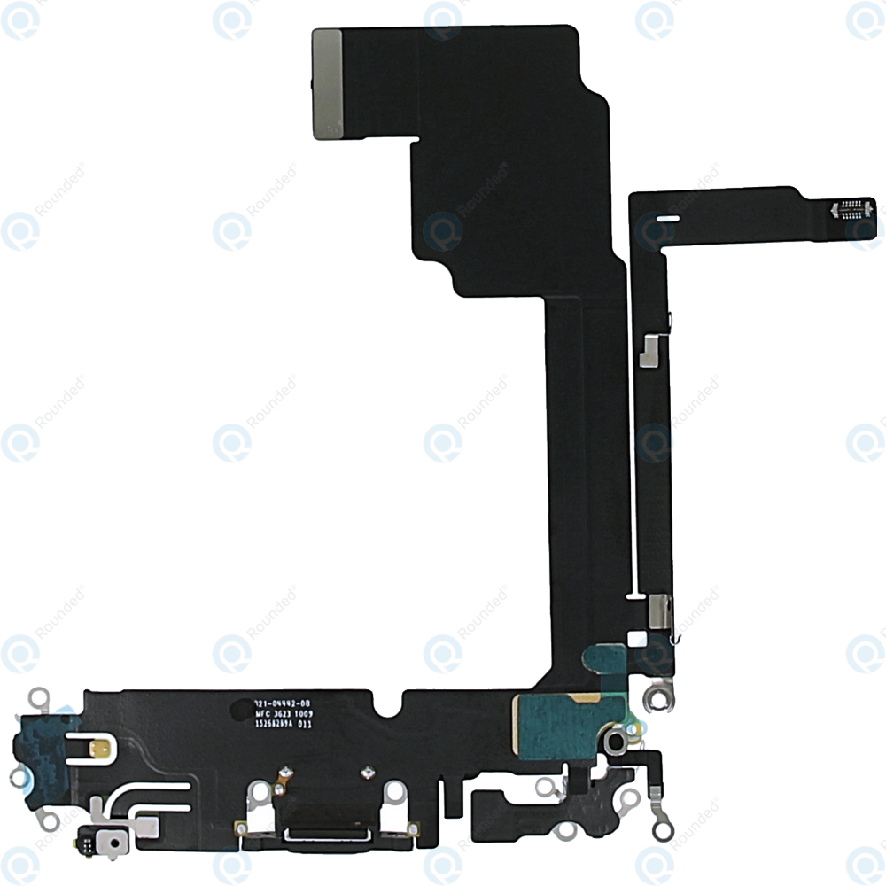 Charging connector flex black titanium for iPhone 15 Pro Max