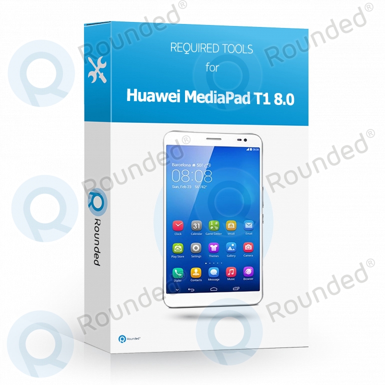 Dipos 3X Pellicola Protettiva In Cristallo Per Huawei MediaPad T1 8.0 / T1 8.0 PRO – Protezione Anti Graffio, Made In Germany