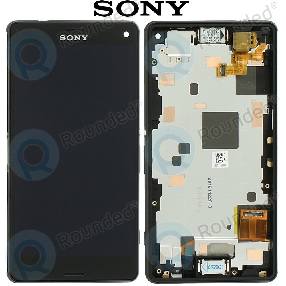 audit Nauwkeurig nogmaals Sony Xperia Z3 Compact (D5803, D5833) Display unit complete black1289-2667
