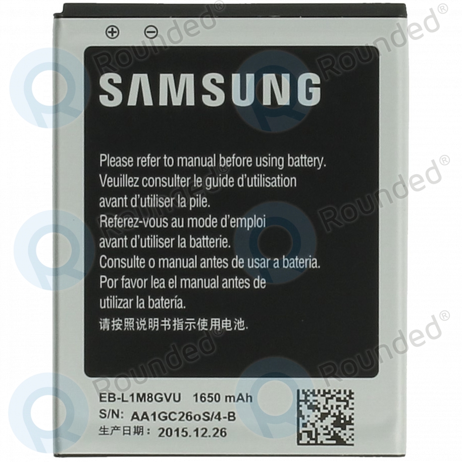 Billy Goat Wig zelfmoord Samsung Galaxy S2 Plus (GT-I9105P) Battery EB-L1M8GVU 1650mAh GH43-03796A