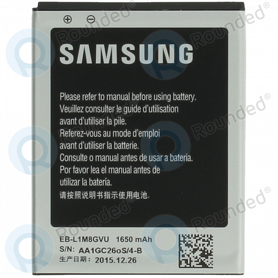 Mellow Groot universum kapitalisme Samsung Galaxy S2 Plus (GT-I9105P) Battery EB-L1M8GVU 1650mAh GH43-03796A