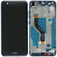 Huawei P10 Lite Display module frontcover+lcd+digitizer blue Display digitizer, touchpanel incl. frontcover.