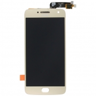 Lenovo Moto G5 Plus Display module LCD + Digitizer gold Display assembly, LCD incl. touchpanel.