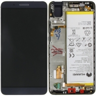 Huawei Honor 7i Display module frontcover+lcd+digitizer + battery blue 02350NSJ 02350NSJ