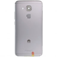 Huawei Nova Plus Battery cover grey Incl. camera lens, fingerprint sensor flex, power button,volume button.