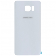 Samsung Galaxy Note 5 (SM-N920) Battery cover white Incl. adhesive sticker.