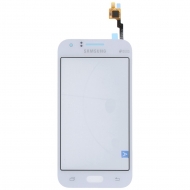 Samsung Galaxy J1 (SM-J100H) Digitizer touchpanel white logo DUOS GH96-08064E. GH96-08064B