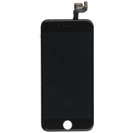Display module LCD + Digitizer incl. Smart parts black for iPhone 6s Incl. ear speaker, front camera, proximity sensor module.