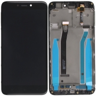 Xiaomi Redmi 4 (4X) Display module frontcover+lcd+digitizer black Display digitizer, touchpanel incl. frontcover.