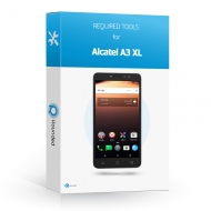 Alcatel A3 XL Toolbox Toolbox with all the specific required tools to open the smartphone.