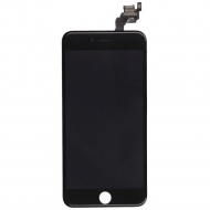 Display module LCD + Digitizer incl. Small parts black for iPhone 6 Plus Incl. front camera module, ear speaker, sensor module, bracket.
