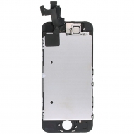 Display module LCD + Digitizer with Small parts black for iPhone 5S Incl. ear speaker module, microphone module, sensor.   image-1