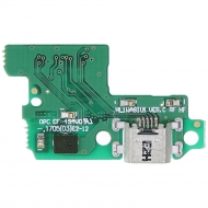 Huawei P10 Lite USB charging board USB charging board with components.