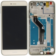 Huawei P8 Lite 2017 Display module frontcover+lcd+digitizer gold 02351DLS 02351DLS