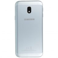 Samsung Galaxy J3 2017 (SM-J330F) Battery cover silver blue GH82-14890B GH82-14890B