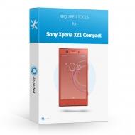 Sony Xperia XZ1 Compact Toolbox Toolbox with all the specific required tools to open the smartphone.