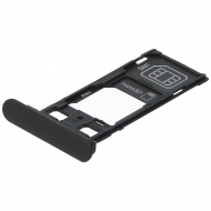 Sony Xperia XZs Dual (G8232) Sim tray + MicroSD tray black 1307-4392 1307-4392