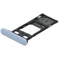 Sony Xperia XZs Dual (G8232) Sim tray + MicroSD tray blue 1307-4394 1307-4394