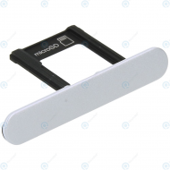 Sony Xperia XZ1 Compact (G8441) Sim tray + MicroSD tray silver 1310-0293