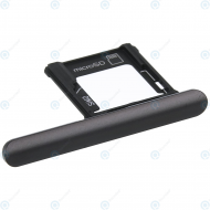 Sony Xperia XZ1 Dual (G8342) Sim tray + MicroSD tray black 1309-6695