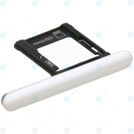 Sony Xperia XZ1 Dual (G8342) Sim tray + MicroSD tray silver 1309-6696_image-2