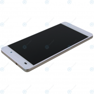 Huawei P8 Lite (ALE-L21) Display module frontcover+lcd+digitizer+battery white 02350KCD_image-4