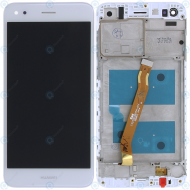 Huawei Y6 Pro 2017 Display module frontcover+lcd+digitizer white