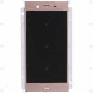 Sony Xperia XZ1 (G8341, G8342) Display module LCD + Digitizer rose 1309-6836_image-1