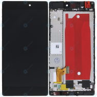 Huawei P8 (GRA-L09) Display module frontcover+lcd+digitizer grey