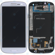 Samsung S3 Neo (I9300i/I9301) Display unit complete white (GH97-15472B)