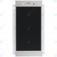 Sony Xperia XZ1 (G8341, G8342) Display module LCD + Digitizer silver 1309-6835_image-1