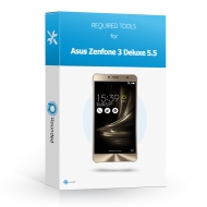 Asus Zenfone 3 Deluxe (ZS550KL) Toolbox Toolbox with all the specific required tools to open the smartphone.